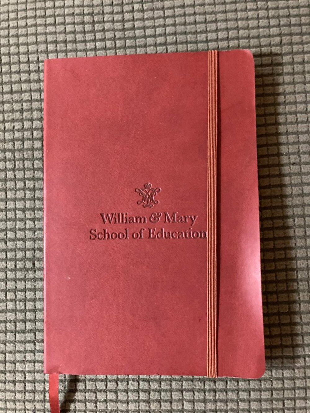 MARY AND MARY  SCHOOL OF EDUCATION LEATHER JOURNAL